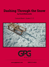 Dashing Through the Snow Concert Band sheet music cover
